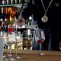 Side view of Premium 65.25 oz. Wine Decanter (1 Piece)