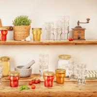 Side view of Special Edition Quattro Stagioni 9.25 oz. Stacking Jar (Set of 12)