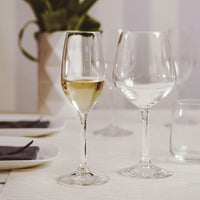 Side view of Restaurant 8 oz. Sparkling Wine Flute (Set of 4)