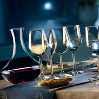 Side view of Restaurant 8 oz. Sparkling Wine Flute (Set of 4)