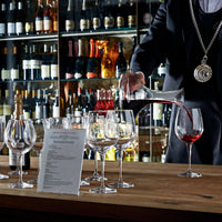 Side view of Riserva 12.5 oz. Cabernet Red Wine Glasses (Set of 6)