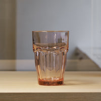 Side view of Rock Bar 12.5 oz. Beverage Stackable Drinking Glasses (Set of 6)