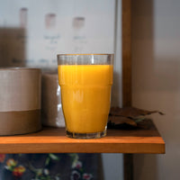 Side view of Rock Bar 16.25 oz. Cooler Stackable Drinking Glasses (Set of 6)