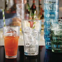 Side view of Rock Bar 21.75 oz. Super Cooler Stackable Drinking Glasses (Set of 6)