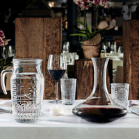 Side view of Romantic 11.5 oz. Water Drinking Glasses (Set of 4)