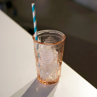 Side view of Romantic 16 oz. Cooler Drinking Glasses (Set of 4)