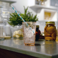 Side view of Romantic 16 oz. Cooler Drinking Glasses (Set of 4)