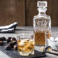 Side view of Selecta 9.5 oz. Rocks Drinking Glasses (Set of 6)