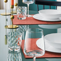 Side view of Silk 13 oz. DOF Drinking Glasses (Set of 6)