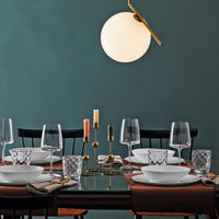 Side view of Silk 13 oz. DOF Drinking Glasses (Set of 6)