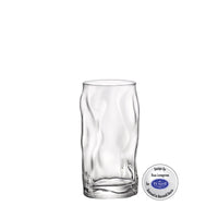 Side view of Sorgente 15.5 oz. Cooler Drinking Glasses (Set of 4)