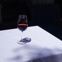 Side view of Spazio 17 oz. Large Red Wine Glasses (Set of 4)