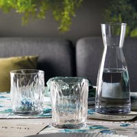 Side view of Wind 10.25 oz. Water Drinking Glasses (Set of 6)