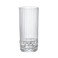 Side view of America '20s 16.25 oz. Cooler Drinking Glasses (Set of 4)