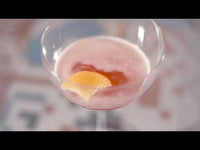 Side view of Bartender 8 oz. Novecento Martini Cocktail Glasses (Set of 4)