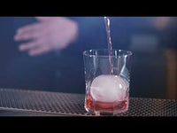 Side view of Cassiopea 13.75 oz. DOF Drinking Glasses (Set of 4)