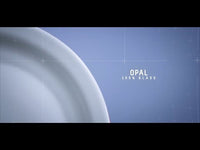 Side view of White Moon 6.02" Opal Glass Small Bowl (Set of 12)