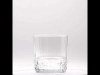 Side view of America '20s 12.5 oz. DOF Drinking Glasses (Set of 4)