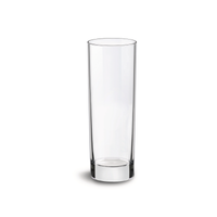 Side view of Cortina 10.5 oz. Long Drink Drinking Glasses (Set of 6)