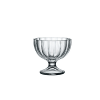 Side view of Alaska 9 oz. Glass Footed Dessert Bowl (Set of 6)