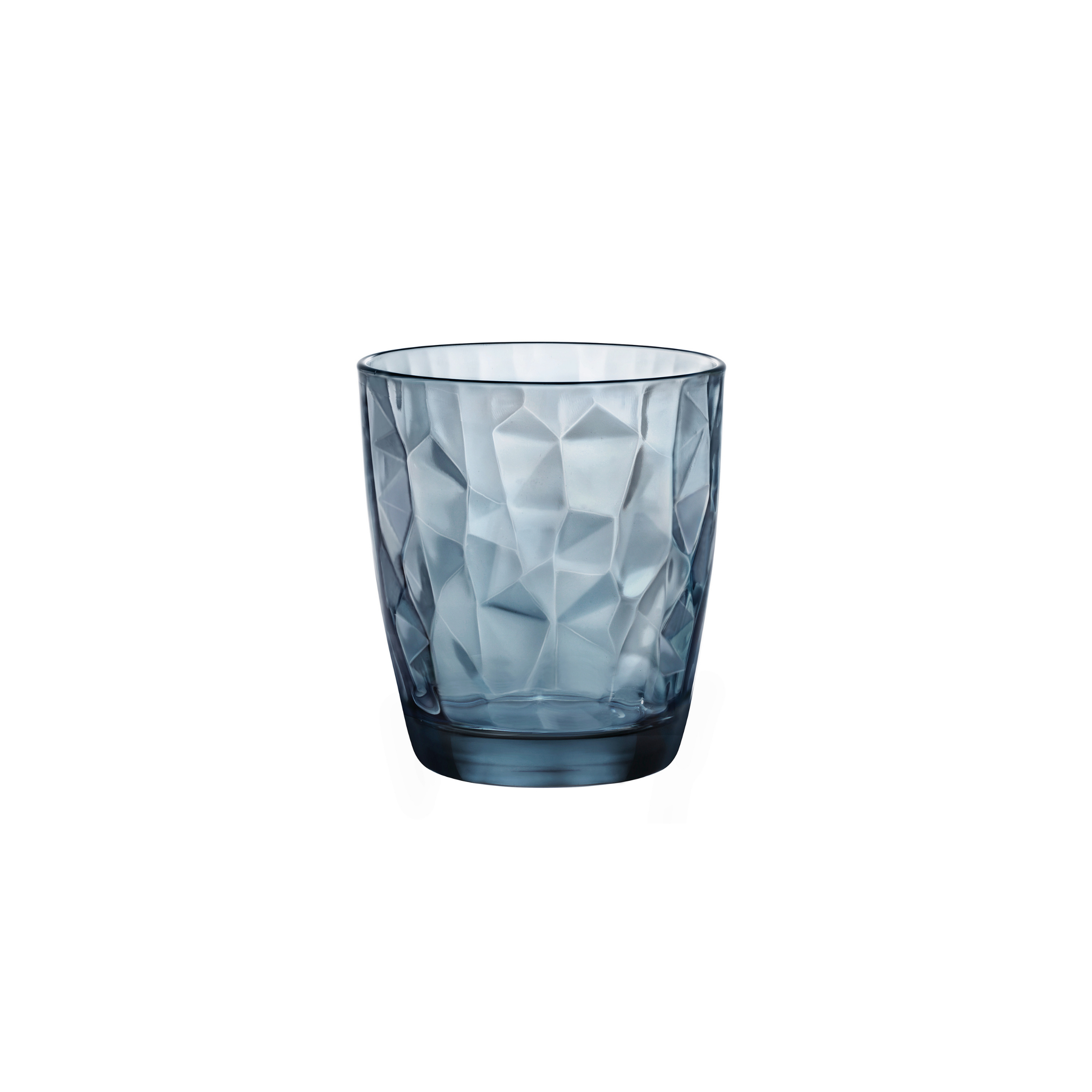 Bormioli Rocco Diamond 13 oz. DOF Drinking Glasses, Ocean Blue (Set of 6)