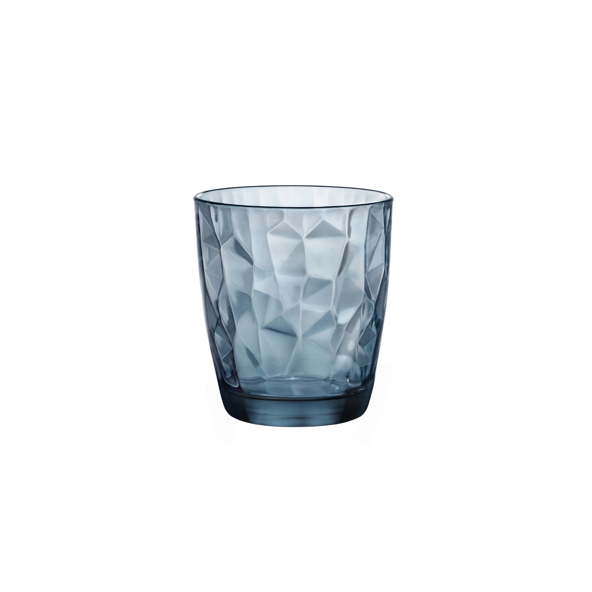 Bormioli Rocco Diamond 13 oz. DOF Drinking Glasses, Ocean Blue (Set of 6)