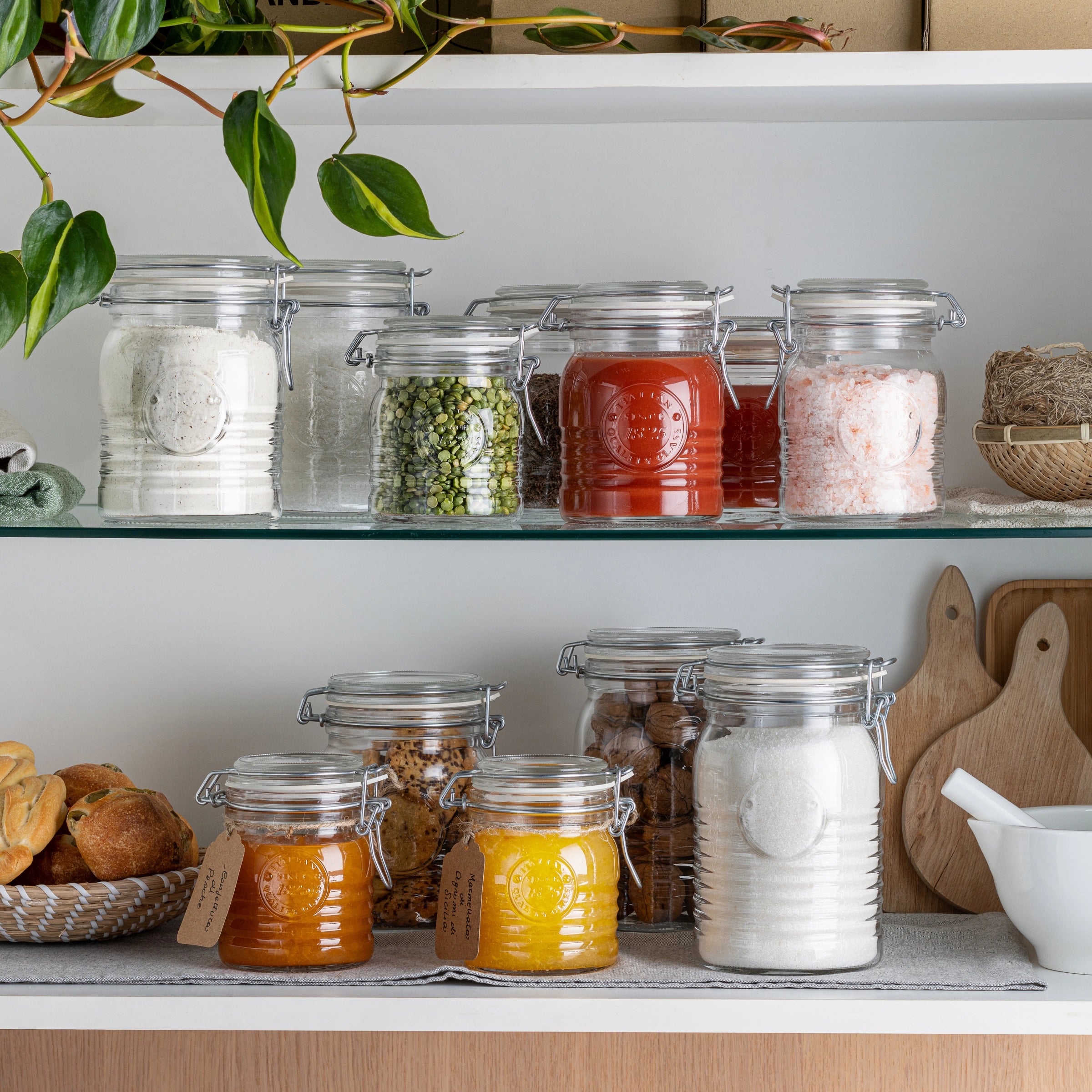 Officina 1825 Food & Canning Jar with Swing Top