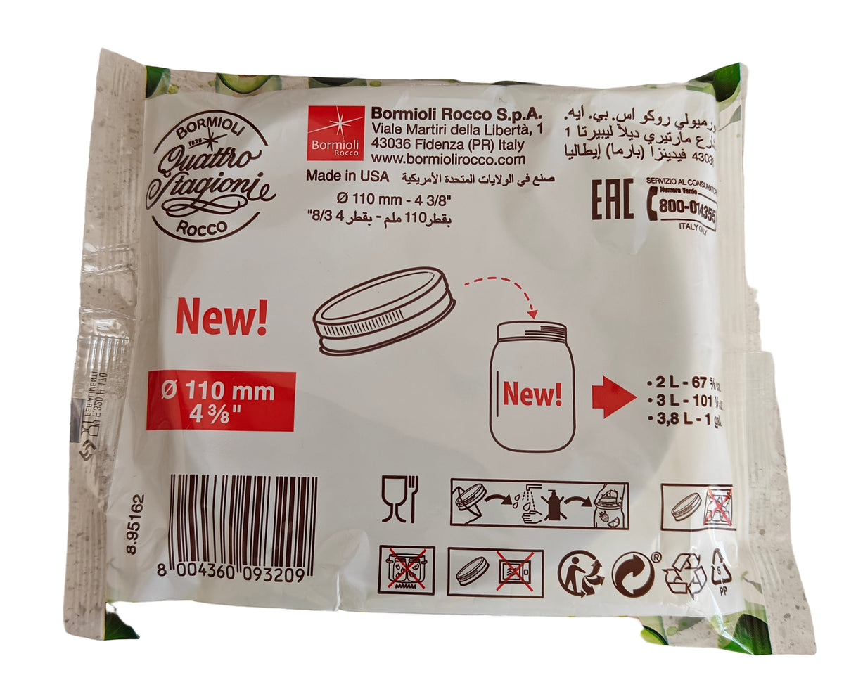 Product packaging with branding and product details on a white background