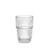 New - Barshine 17 oz. Cooler Stackable Drinking Glasses (Set of 6)
