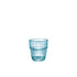 Bormioli Rocco Barshine 10.3 oz. Rocks Stackable Drinking Glasses, Ice Blue (Set of 6)