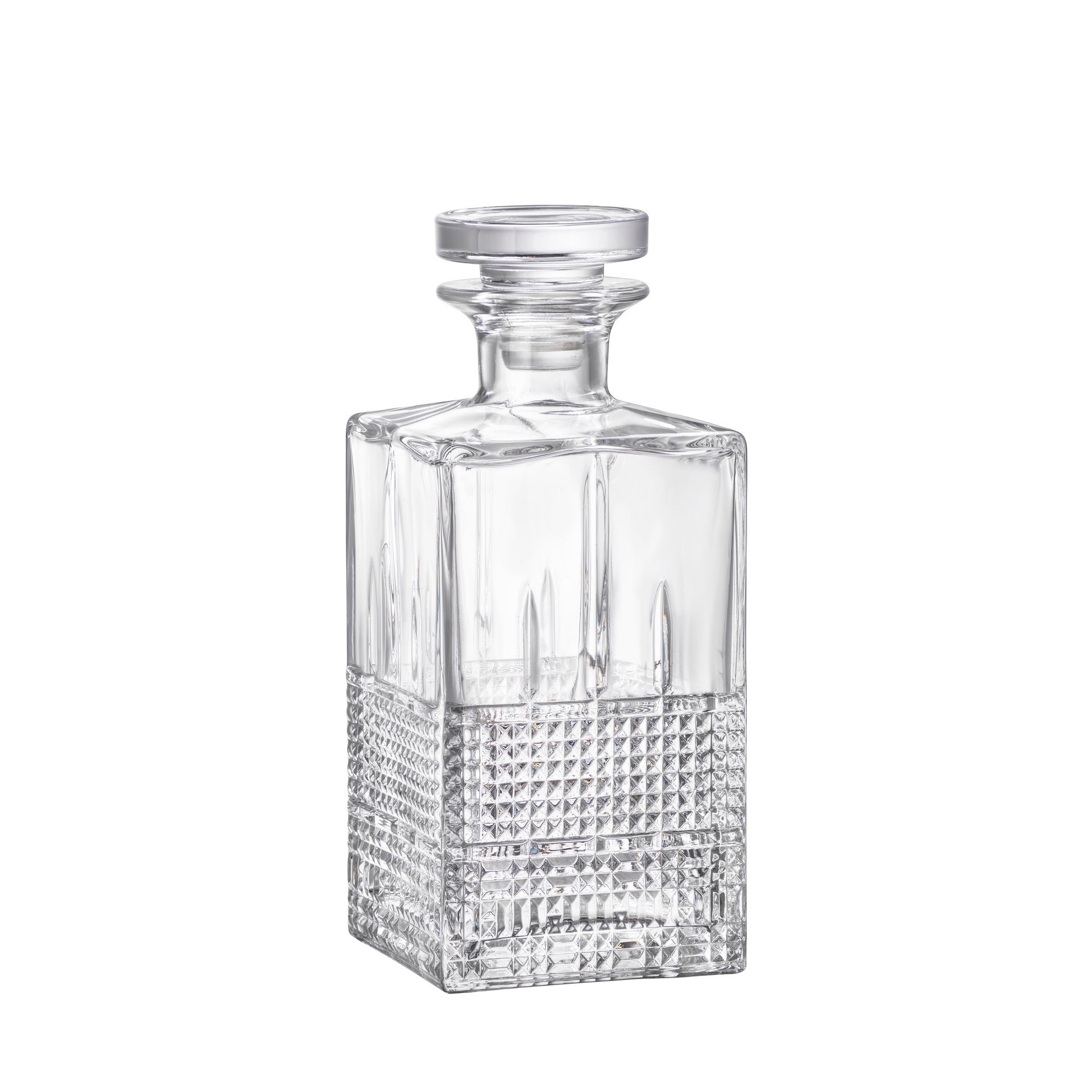 Bormioli Rocco Bartender 26 oz. Novecento Whiskey Decanter (Set of 6)