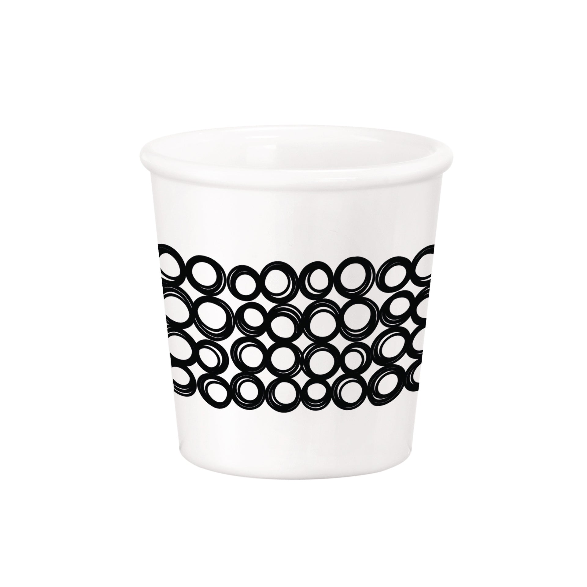 Bormioli Rocco Chiaroscuro 3.25 oz. Opal Glass Caffeino Cup, Unico (Set of 12)