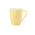 Bormioli Rocco Color Palette 11.5 oz. Icon Opal Glass Mug, Yellow (Set of 6)