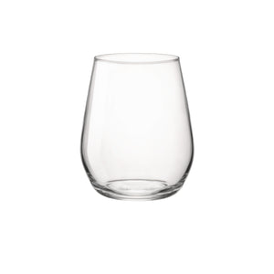 Bormioli Rocco Electra 12.75 oz. Stemless Wine or DOF Drinking Glasses (Set of 6)