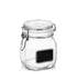 Bormioli Rocco Fido 25.25 oz. Food Jar, Chalkboard (Set of 12)