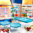 Bormioli Rocco Frigoverre 10.25 oz. Round Food Storage Container (Set of 12)