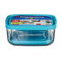 Bormioli Rocco Frigoverre 3pc Square Food Storage Container Set (25.25 oz., 54 oz., & 94.75 oz.)