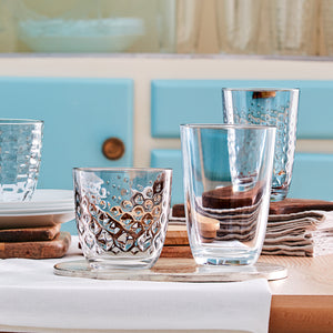 Bormioli Rocco Glit 10 oz. Water Drinking Glasses (Set of 6)