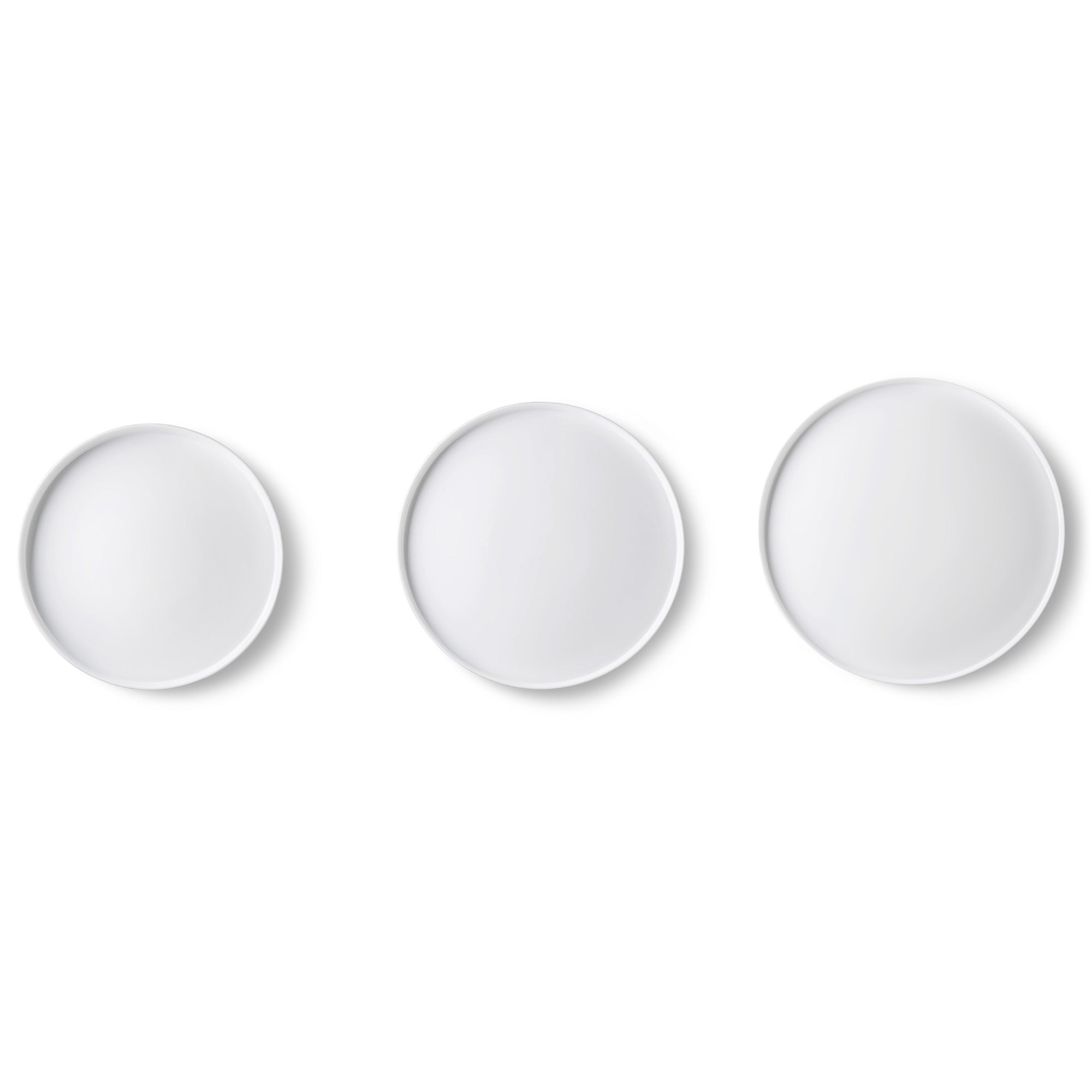 Bormioli Rocco Grandgusto Alta Cucina Opal Glass Plates Set