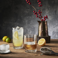 Side view of Graphics 13 oz. DOF Whiskey Glasses (Set of 6)