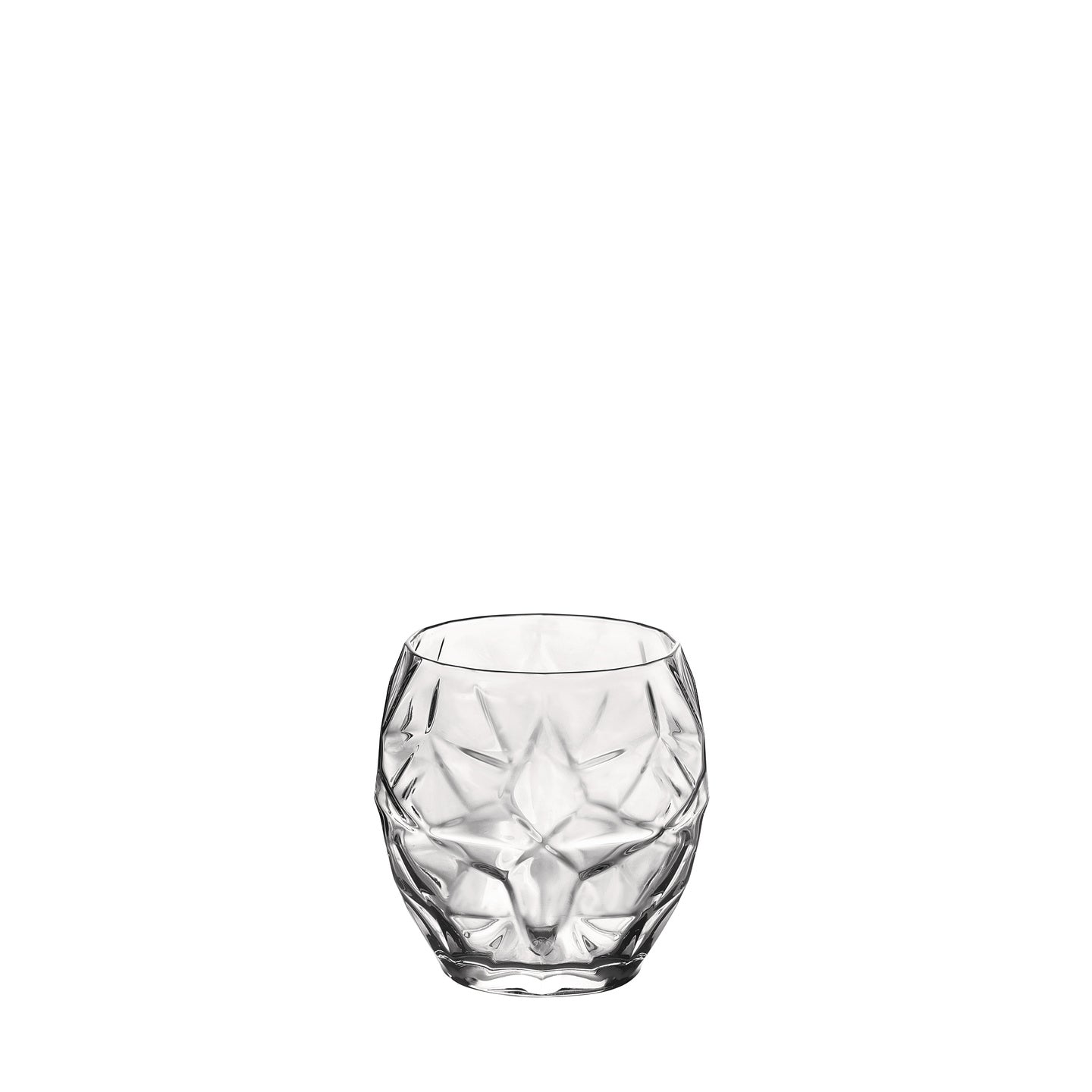 Bormioli Rocco Oriente 13.5oz. Water Drinking Glasses, Clear (Set of 6)