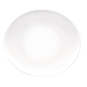 Bormioli Rocco Prometeo 10.75" x 9.5" Opal Glass Dinner Plate (Set of 24)