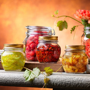 Bormioli Rocco Quattro Stagioni 10.25 oz. Amphora Canning Jar (Set of 12)