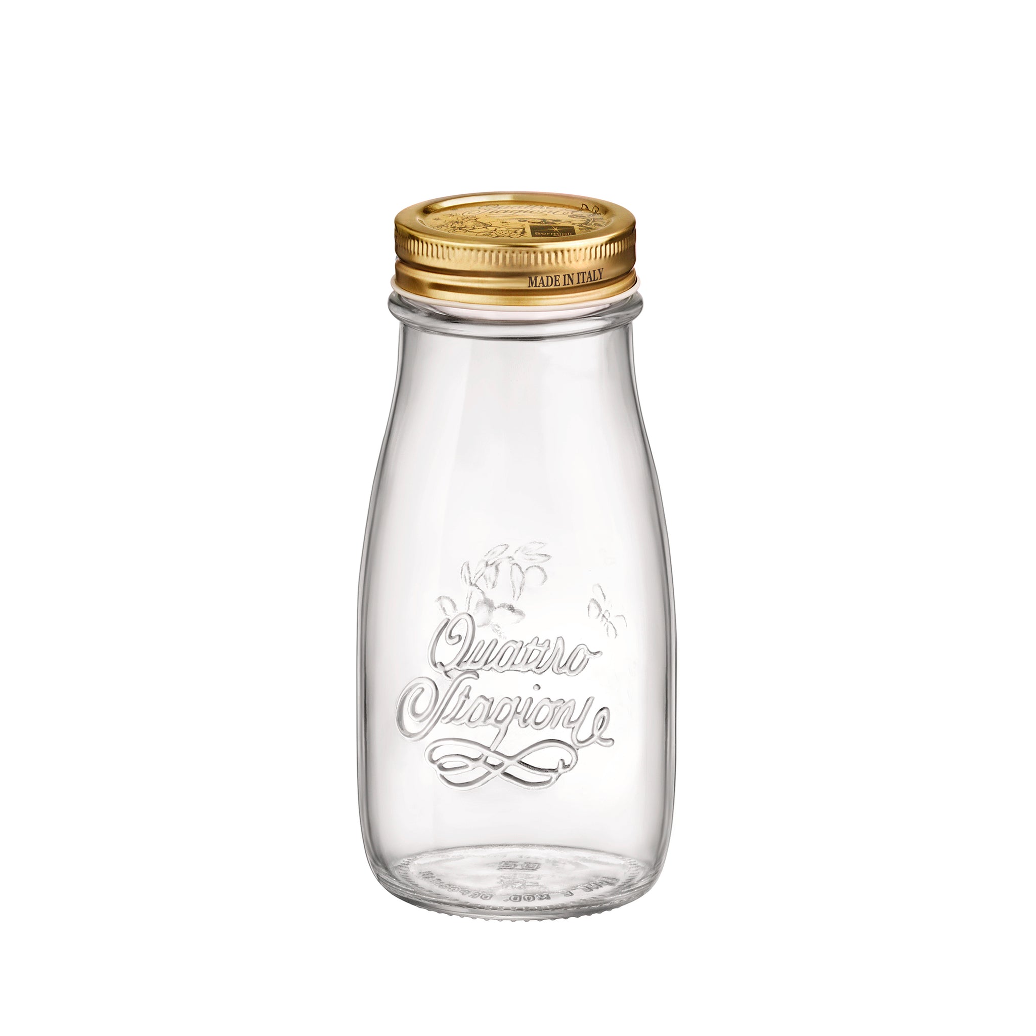 Bormioli Rocco Quattro Stagioni 13.5 oz. Canning Bottle with Lid (Set of 12)