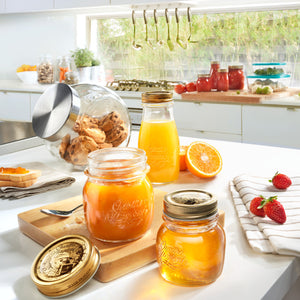 Bormioli Rocco Quattro Stagioni 6.75 oz. Canning Bottle with Lid (Set of 12)