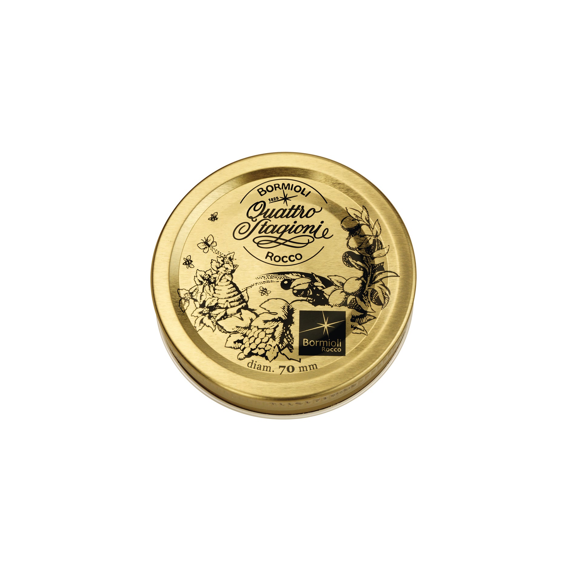 Bormioli Rocco Quattro Stagioni Replacement Cap Only, 2.75" or 70mm (Set of 2)