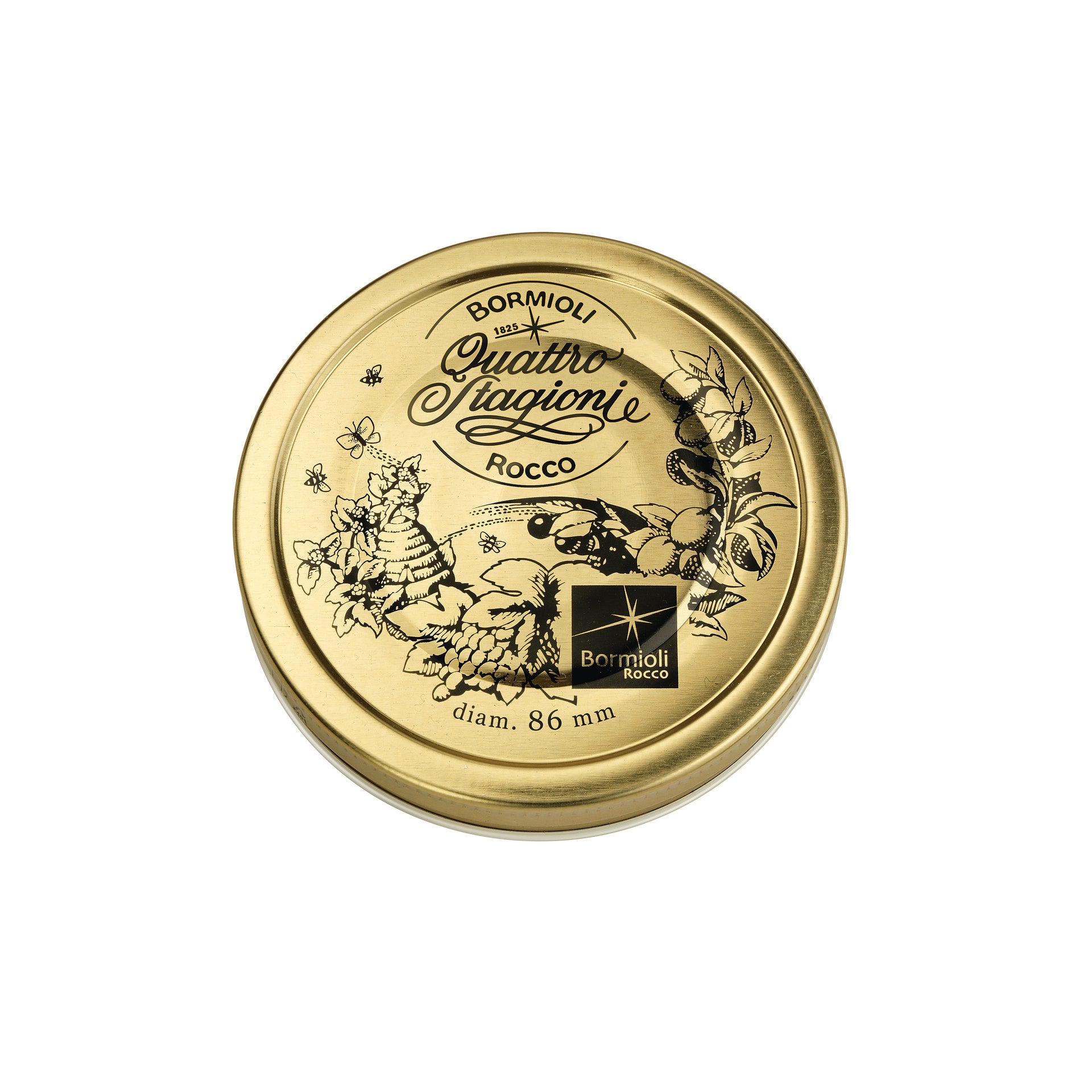 Bormioli Rocco Quattro Stagioni Replacement Cap Only, 3.5" or 86mm (Set of 2)
