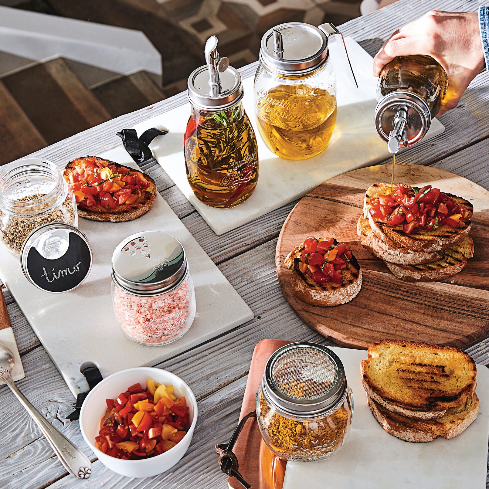 Bormioli Rocco Quattro Stagioni Spice, Lid Only (Fits 70mm Jar)