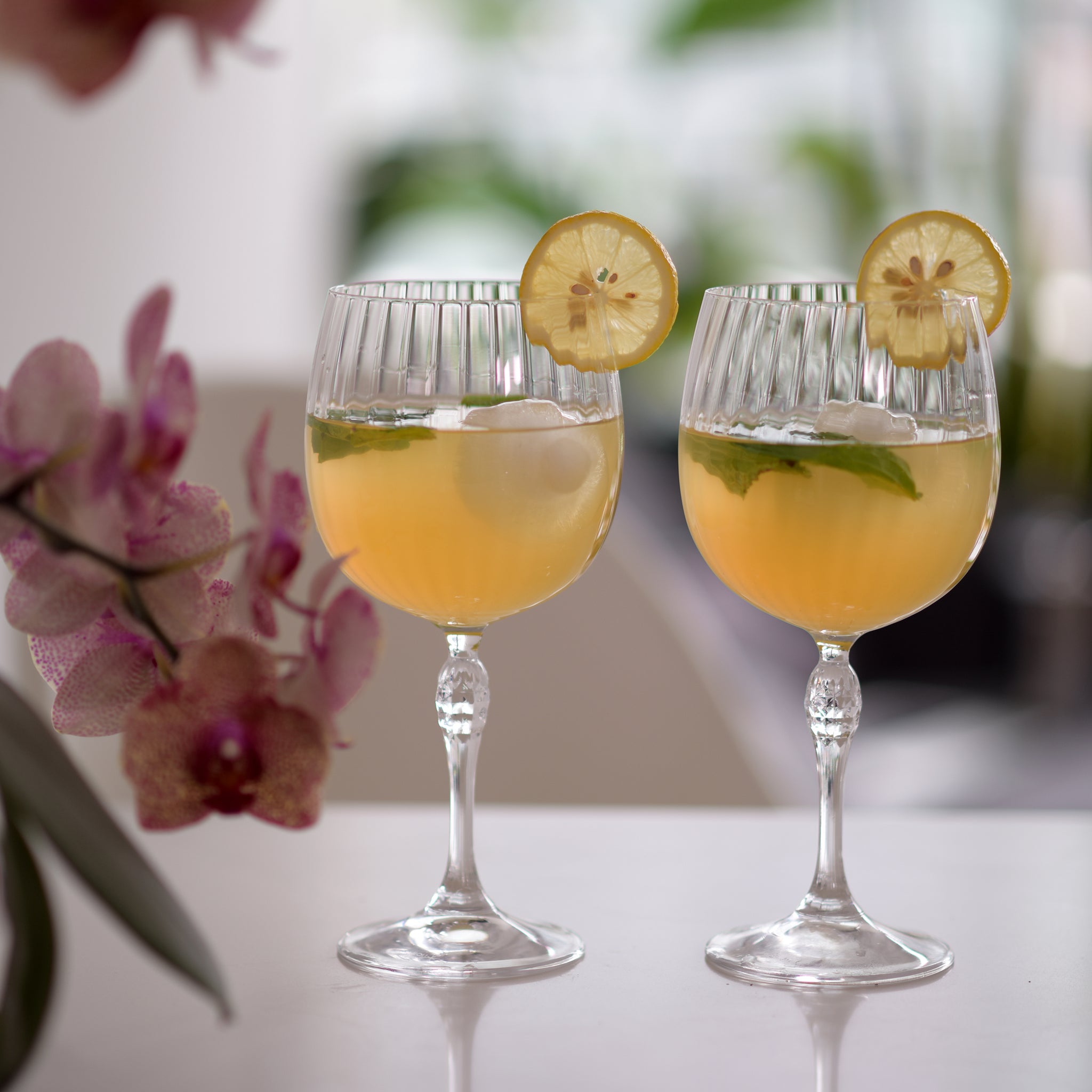 America '20s 25.25 oz. Gin Tonic Cocktail Glasses (Set of 4)