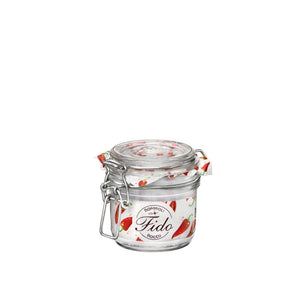 Fido Cylinder 6.75 oz. Food Jar, Clear (Set of 12)